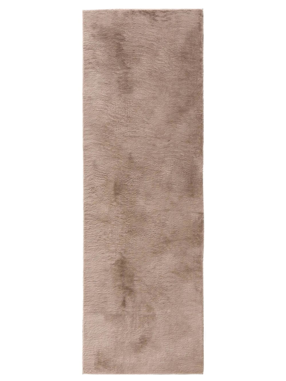 Benuta Fellteppich taupe 80x300 style modern Öko-Tex Zertifikat - Pes - Polyester