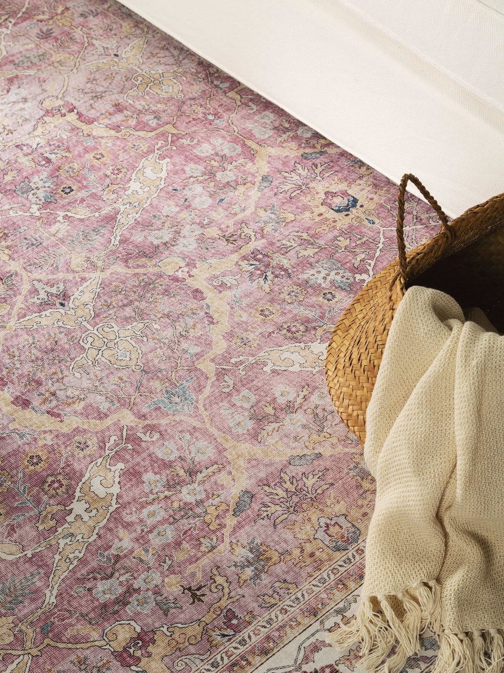 Tapis rose 160x230 — vue 4