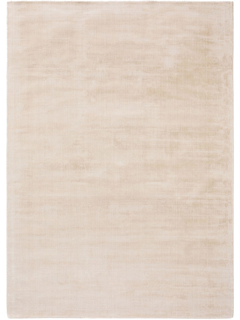 Tapis en viscose crème 120x170