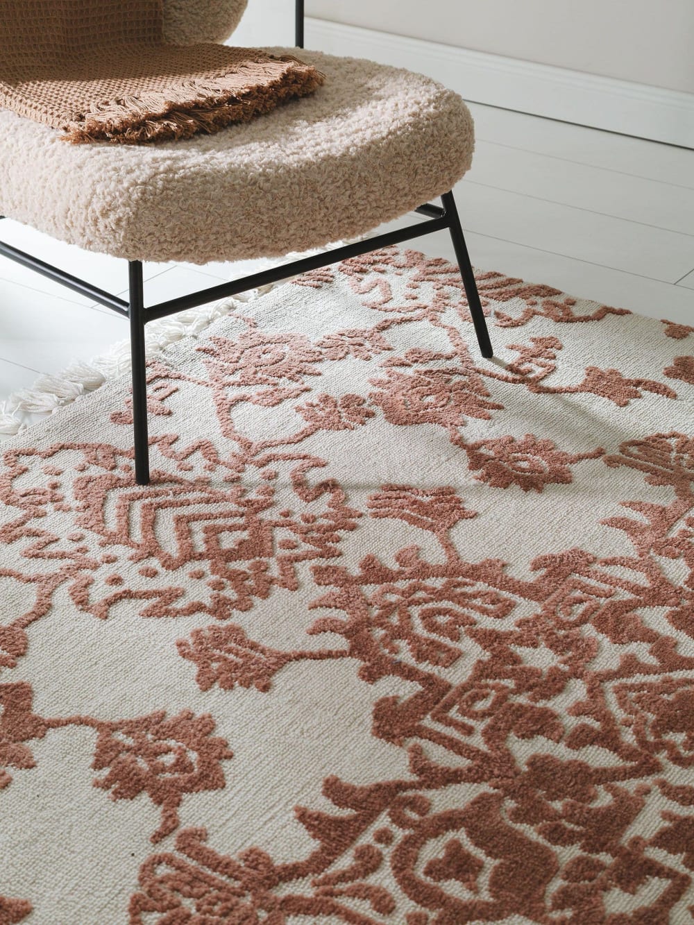 Tapis terracotta 120x170 — vue 4