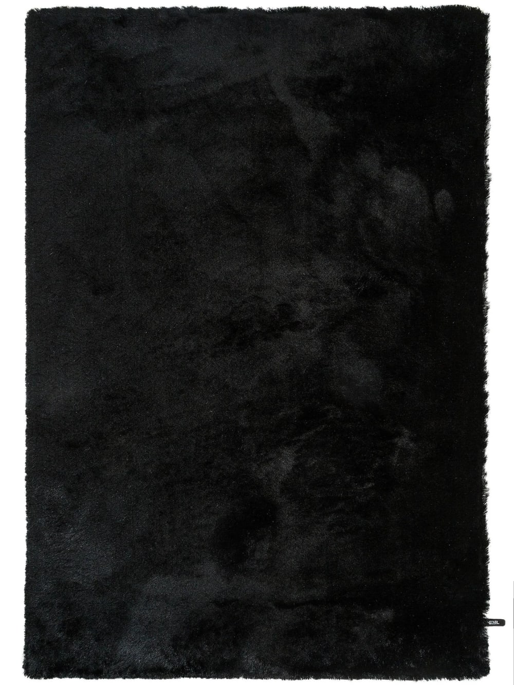 Benuta Hochflorteppich schwarz 300x400 style modern - Pvc - Polyvinlychlorid