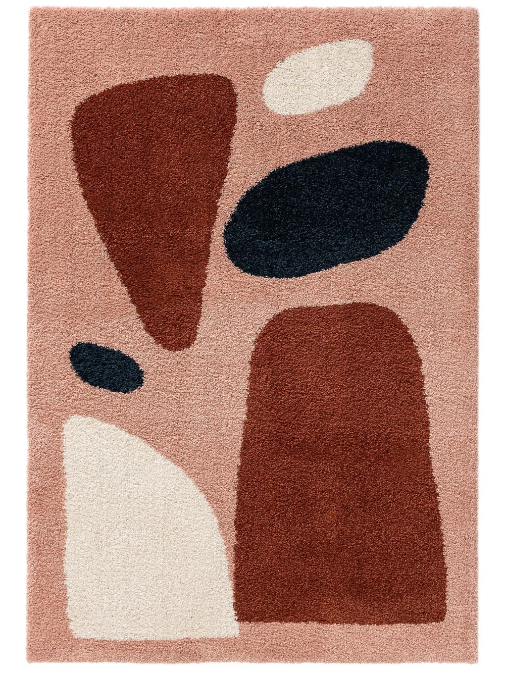 Benuta Hochflorteppich multicolor 200x290 style modern Mehrfarbig Pvc - Polyvinlychlorid