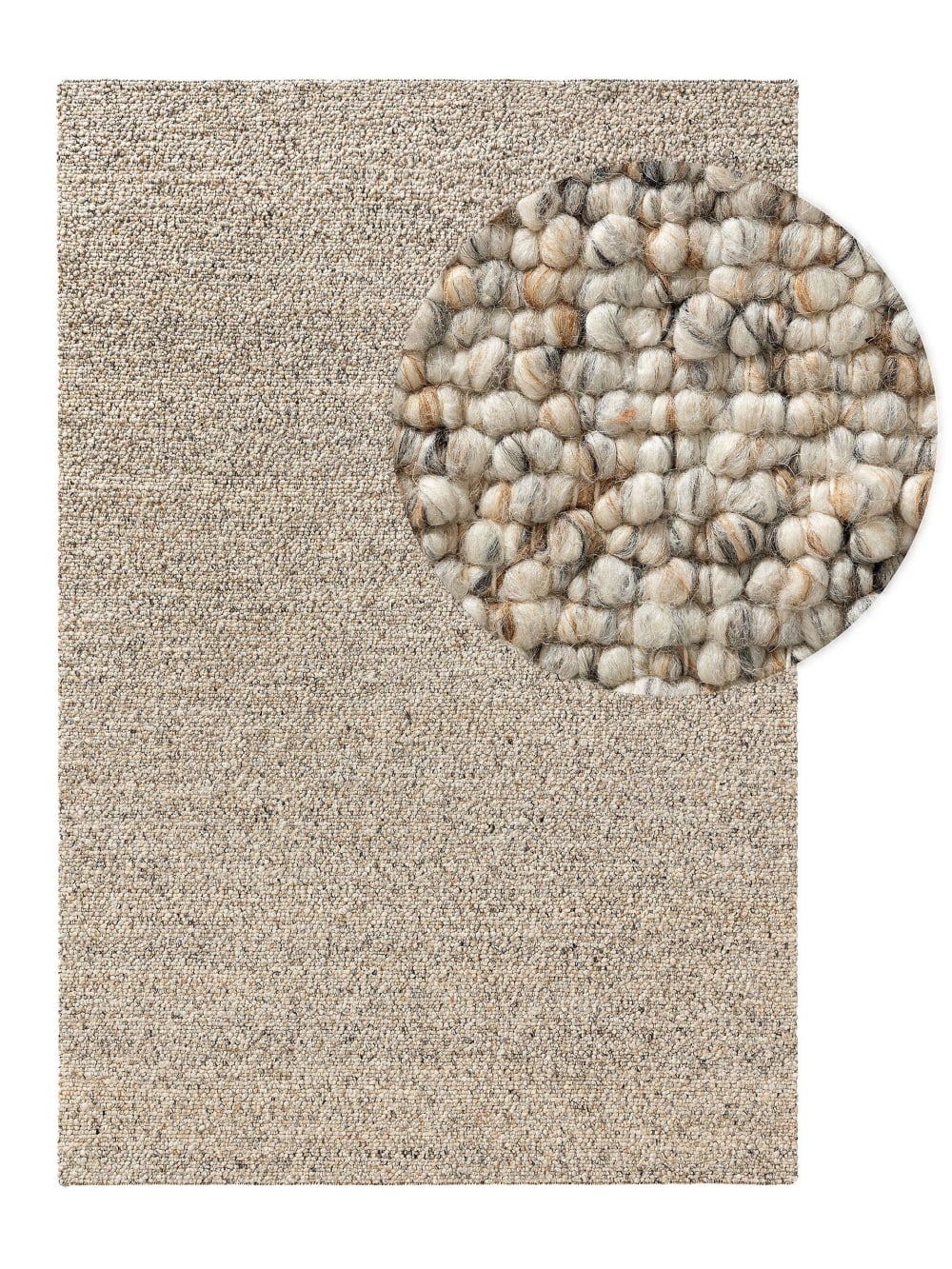 Tapis de laine multicouleur 120x170