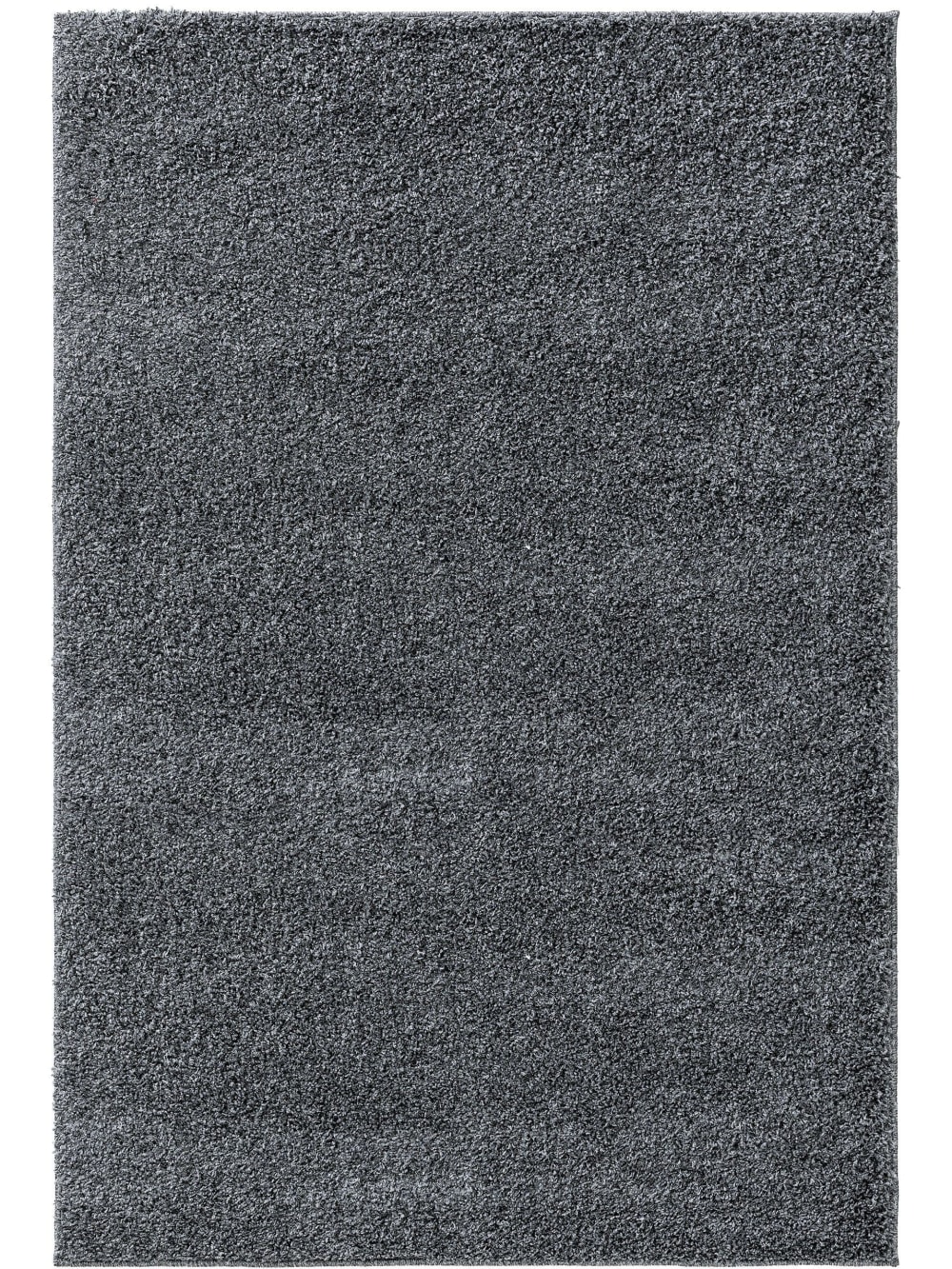 Tapis à poils longs gris 200x250