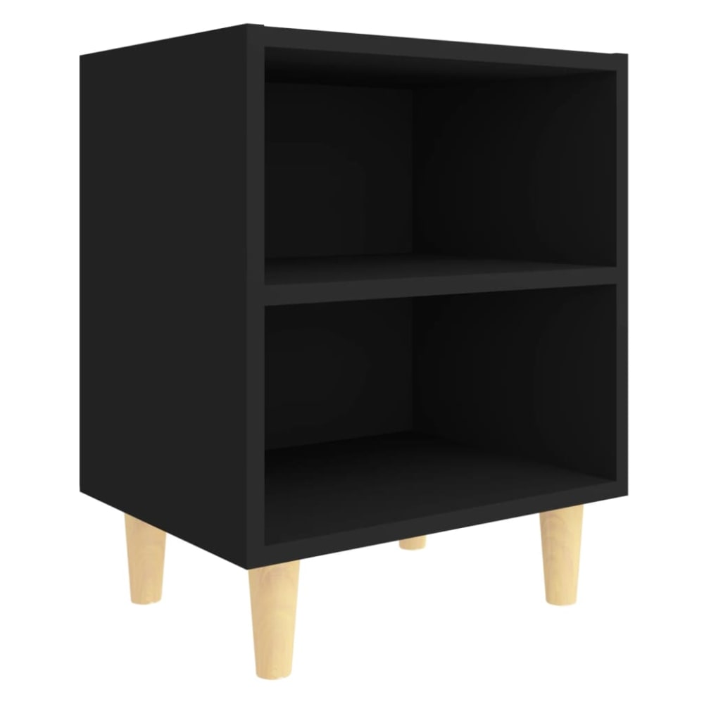 Table de chevet  noir  40 x 30 x 50 cm