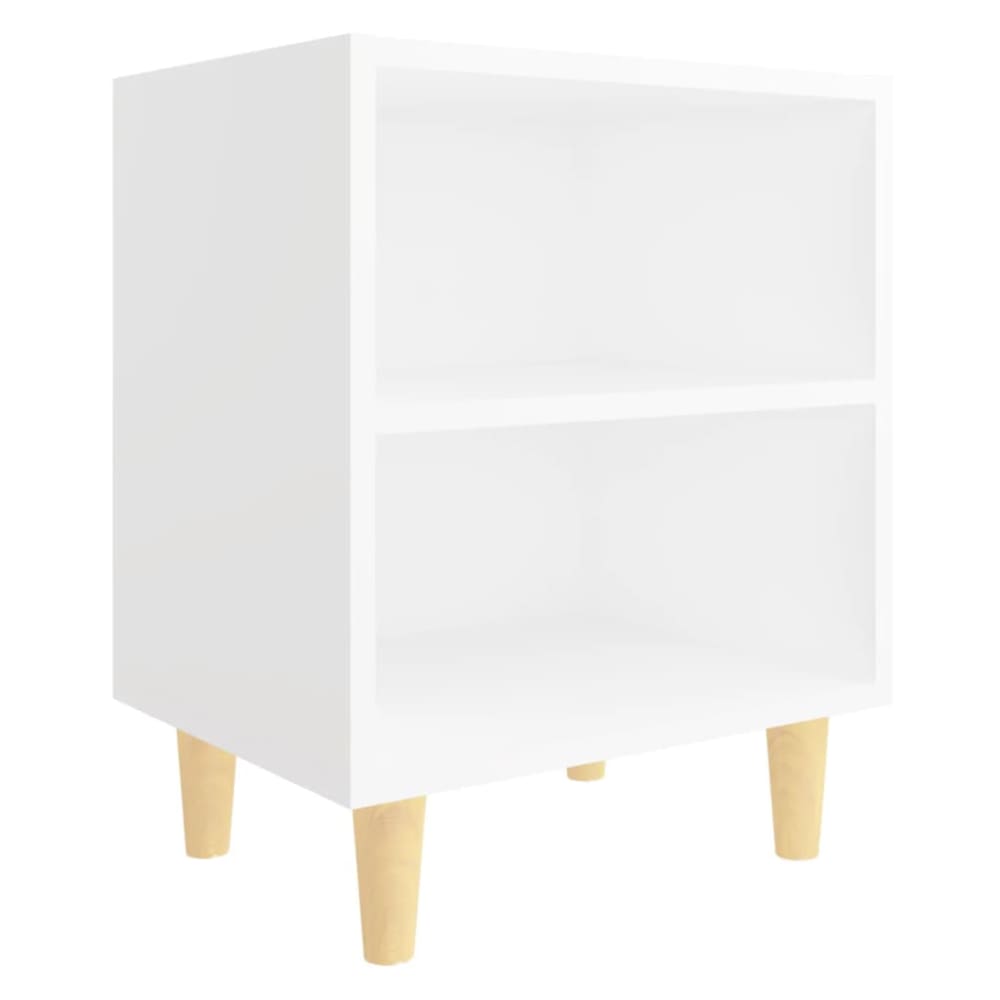 Table de chevet  blanc  40 x 30 x 50 cm