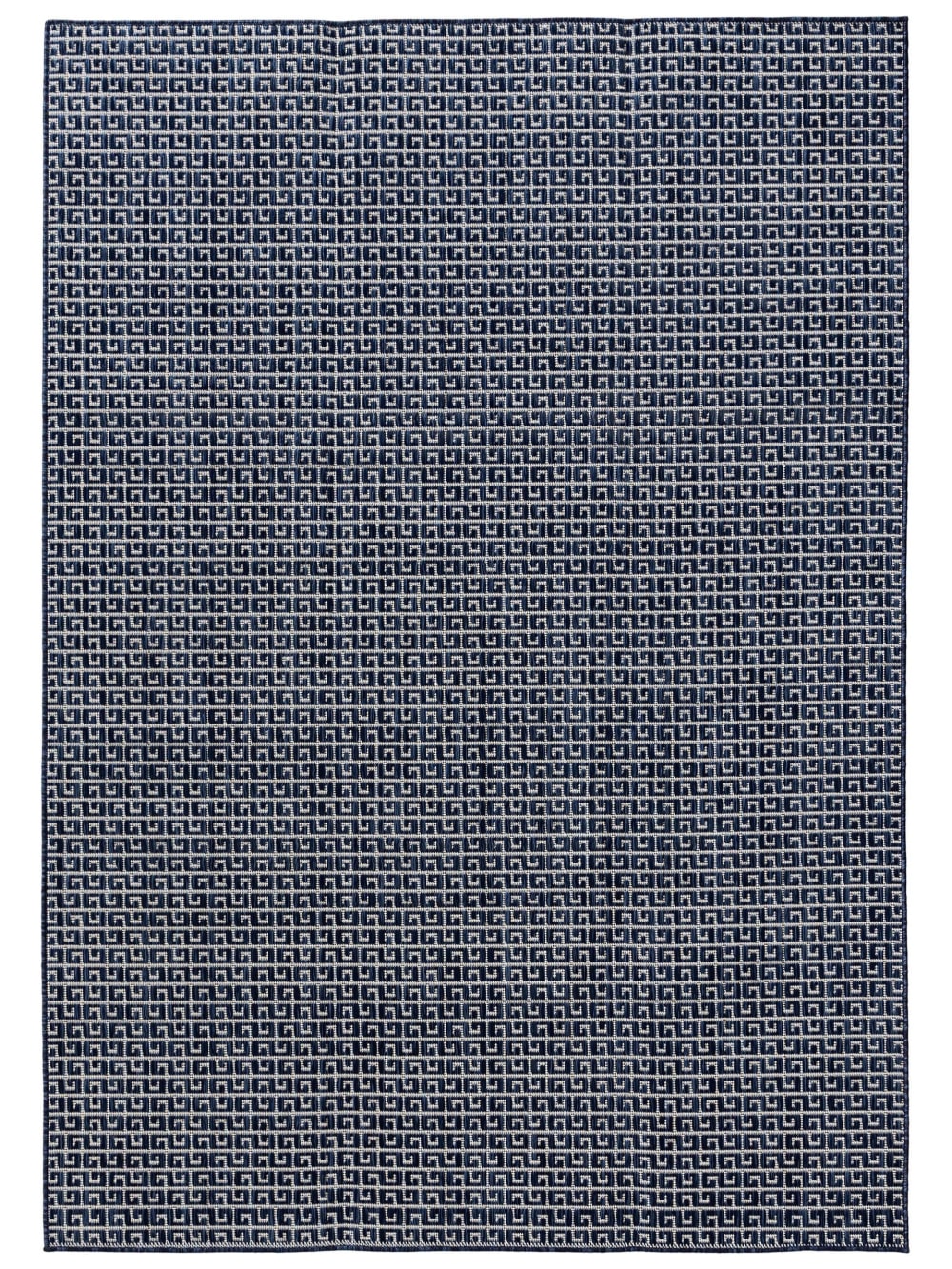 Tapis d'extérieur & intérieur bleu 120x170