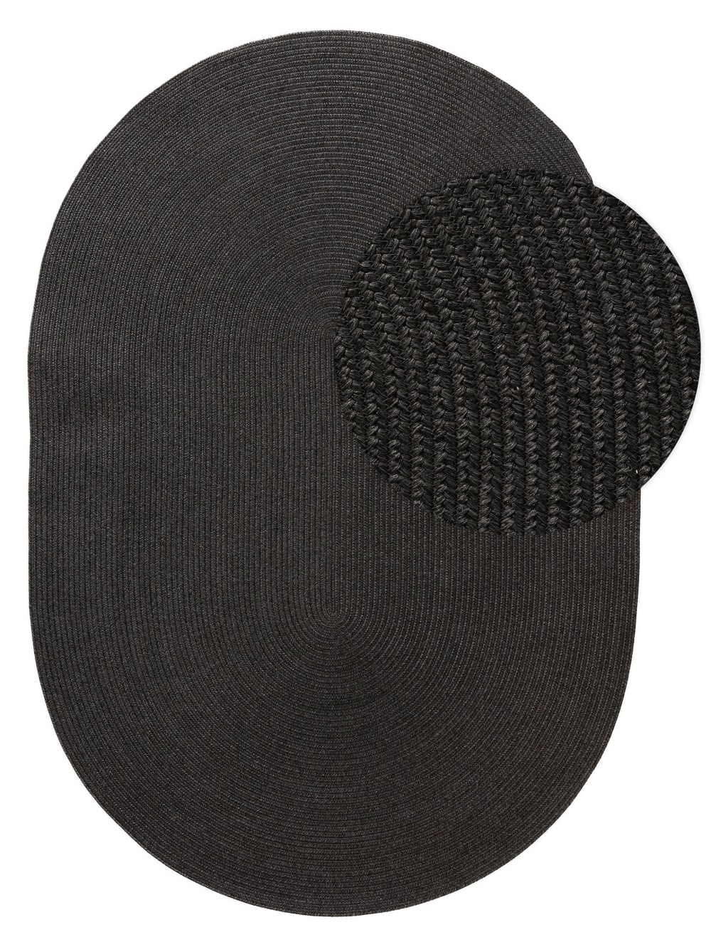 tapis d'extérieur & - noir