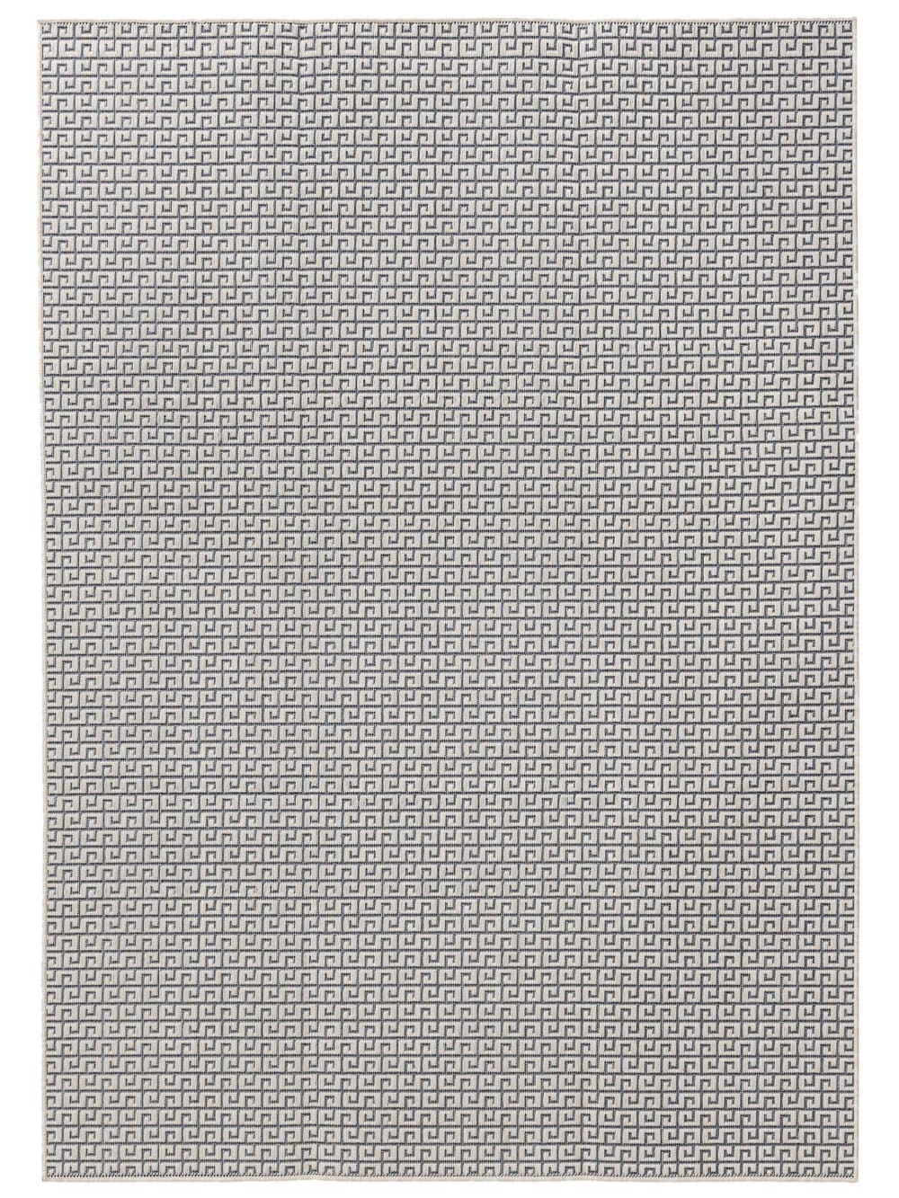 Tapis d'extérieur & intérieur blanc 120x170