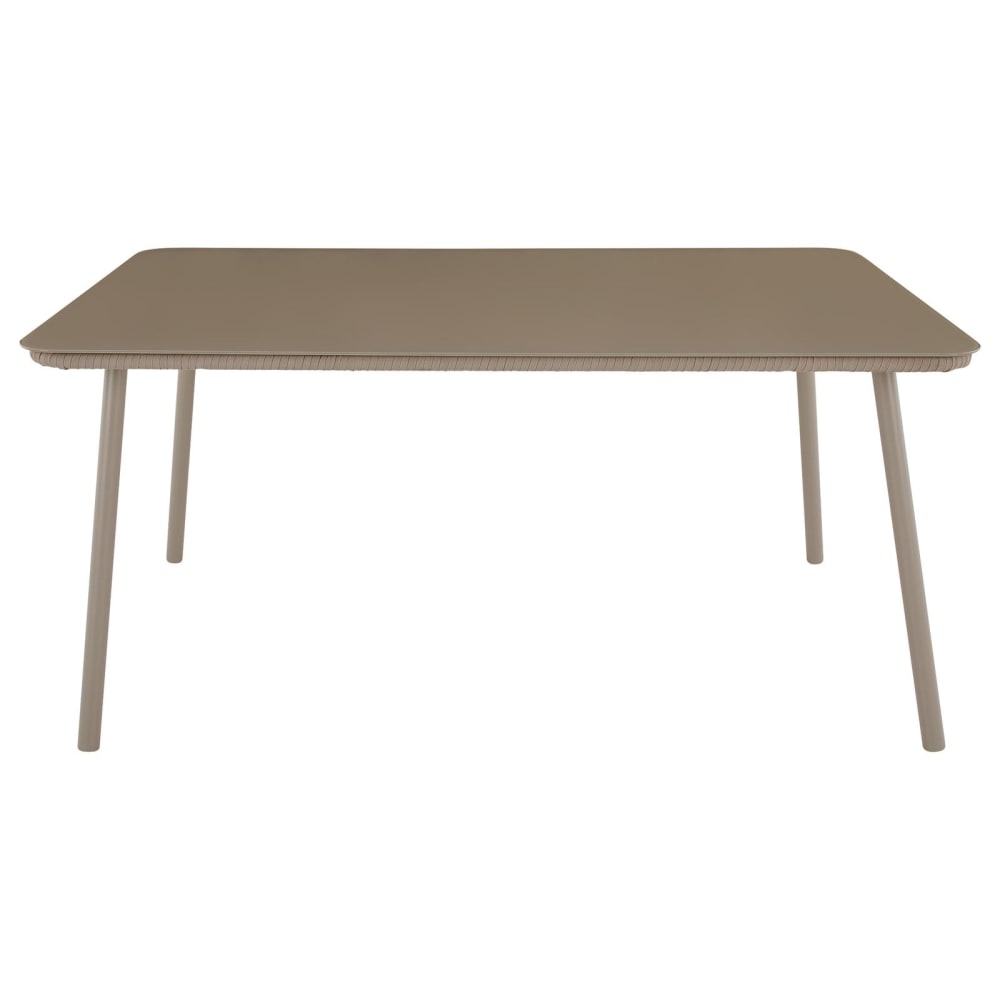 Table de jardin 6 personnes - champagne