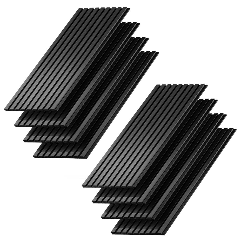 Panneau acoustique 8 pièces noir 120x40cm Panneau acoustique 8 pièces noir 120x40cm