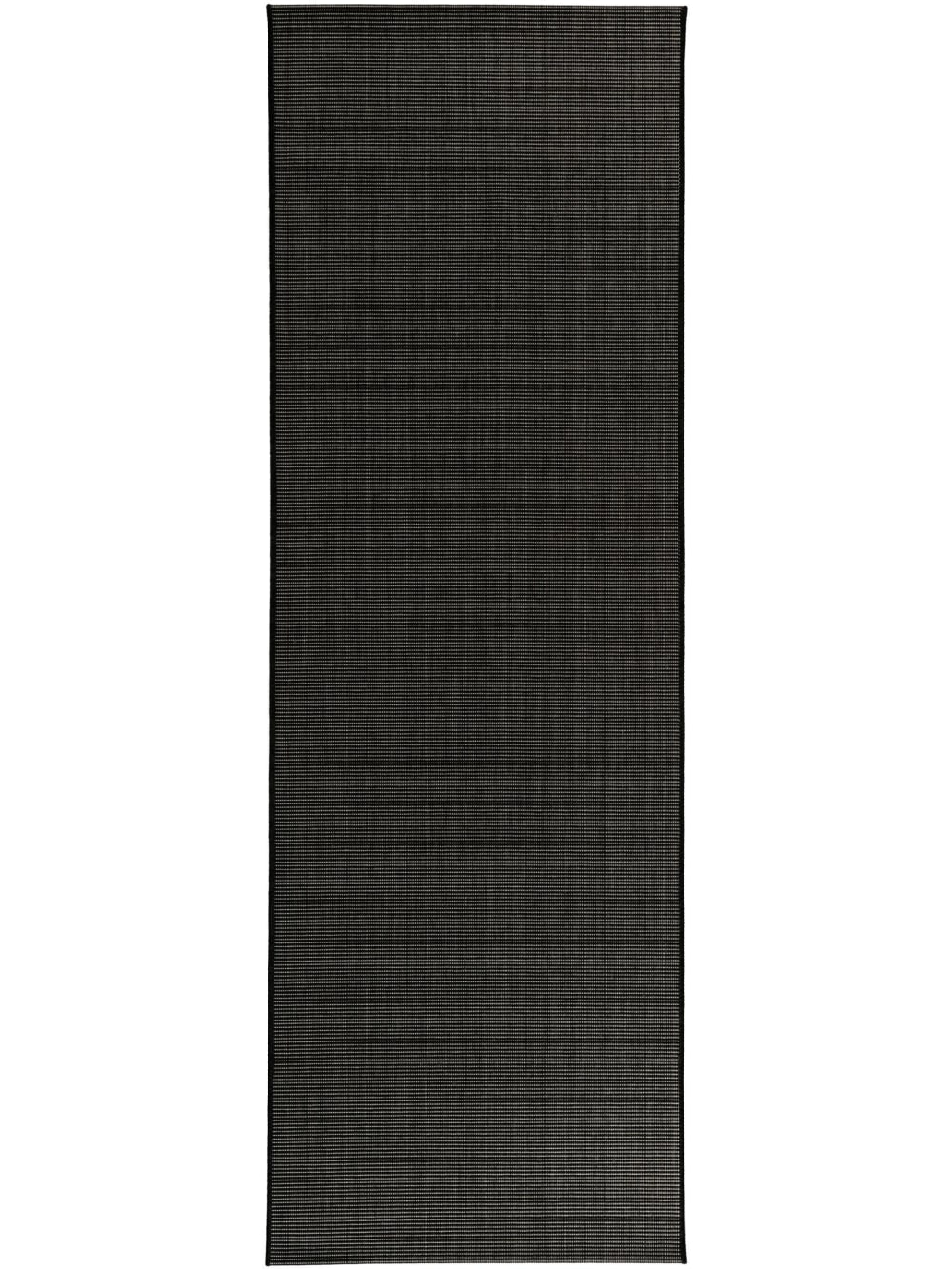 Tapis de couloir extérieur & intérieur noir 80x240