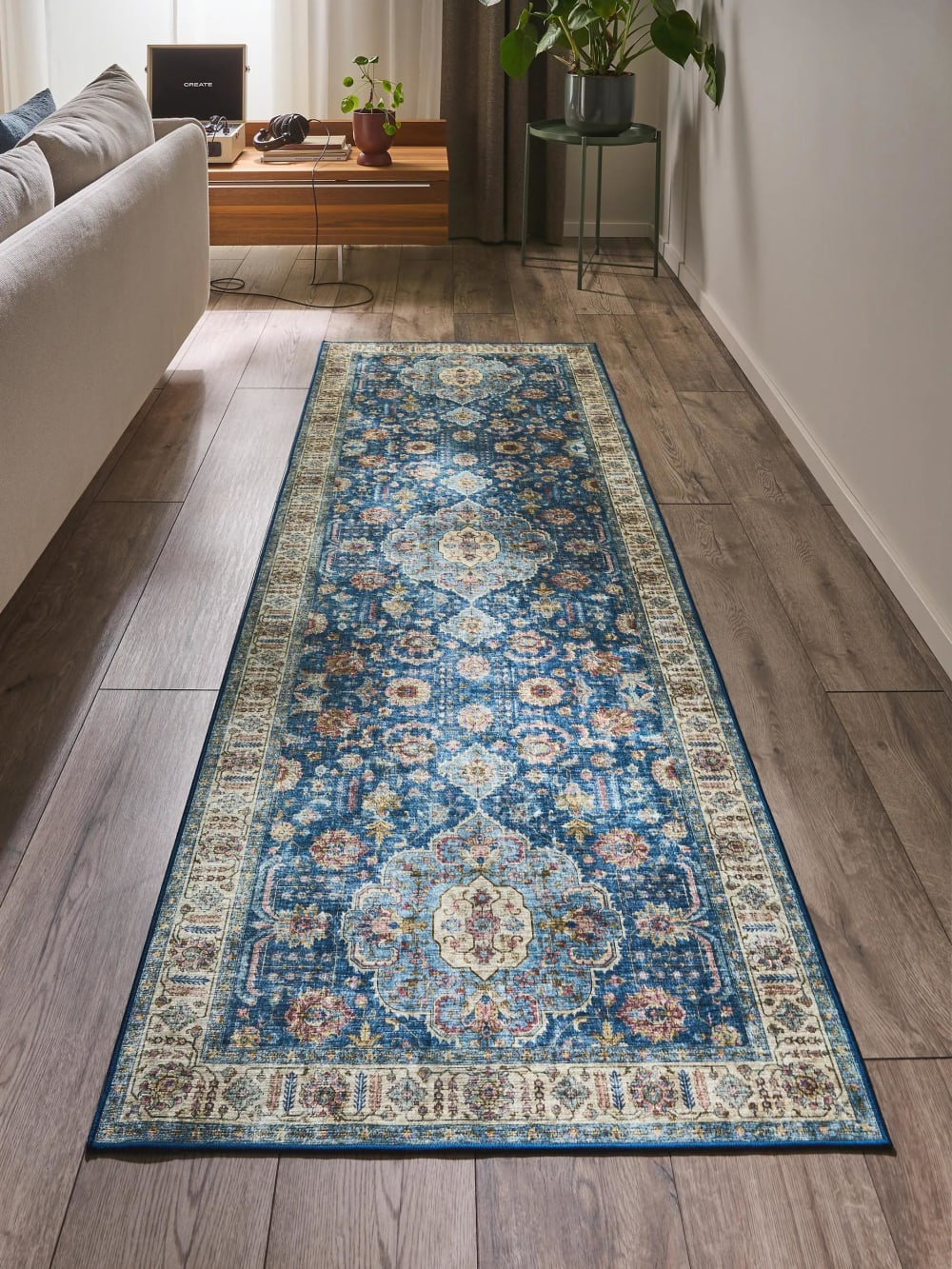 Läufer blau 80x240 - Maisons Du Monde