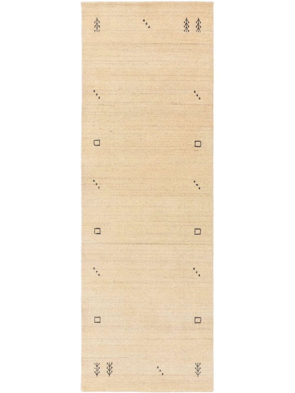 Tapis de couloir en laine