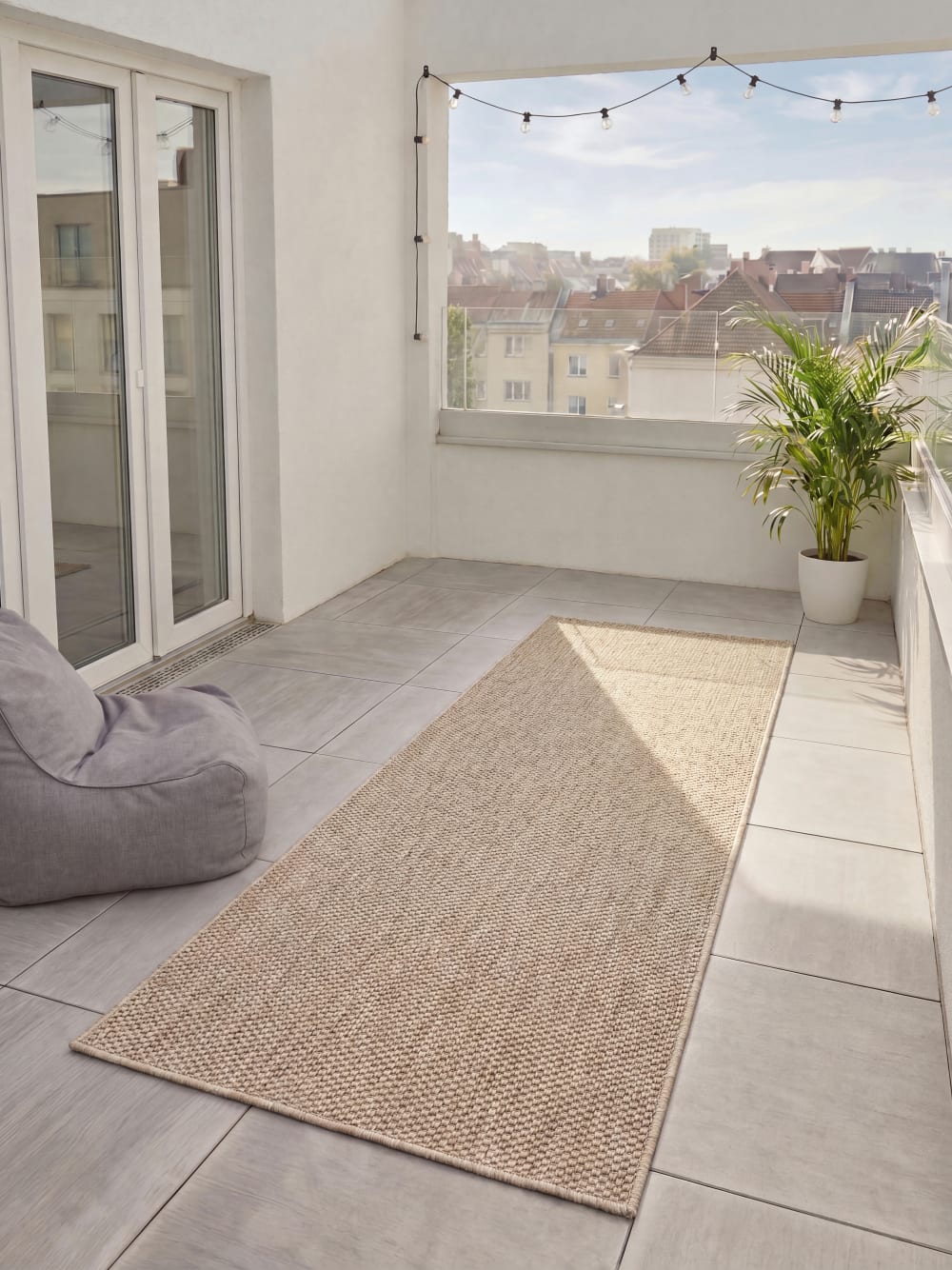 In- & Outdoor-Läufer taupe 80x300 - Maisons Du Monde