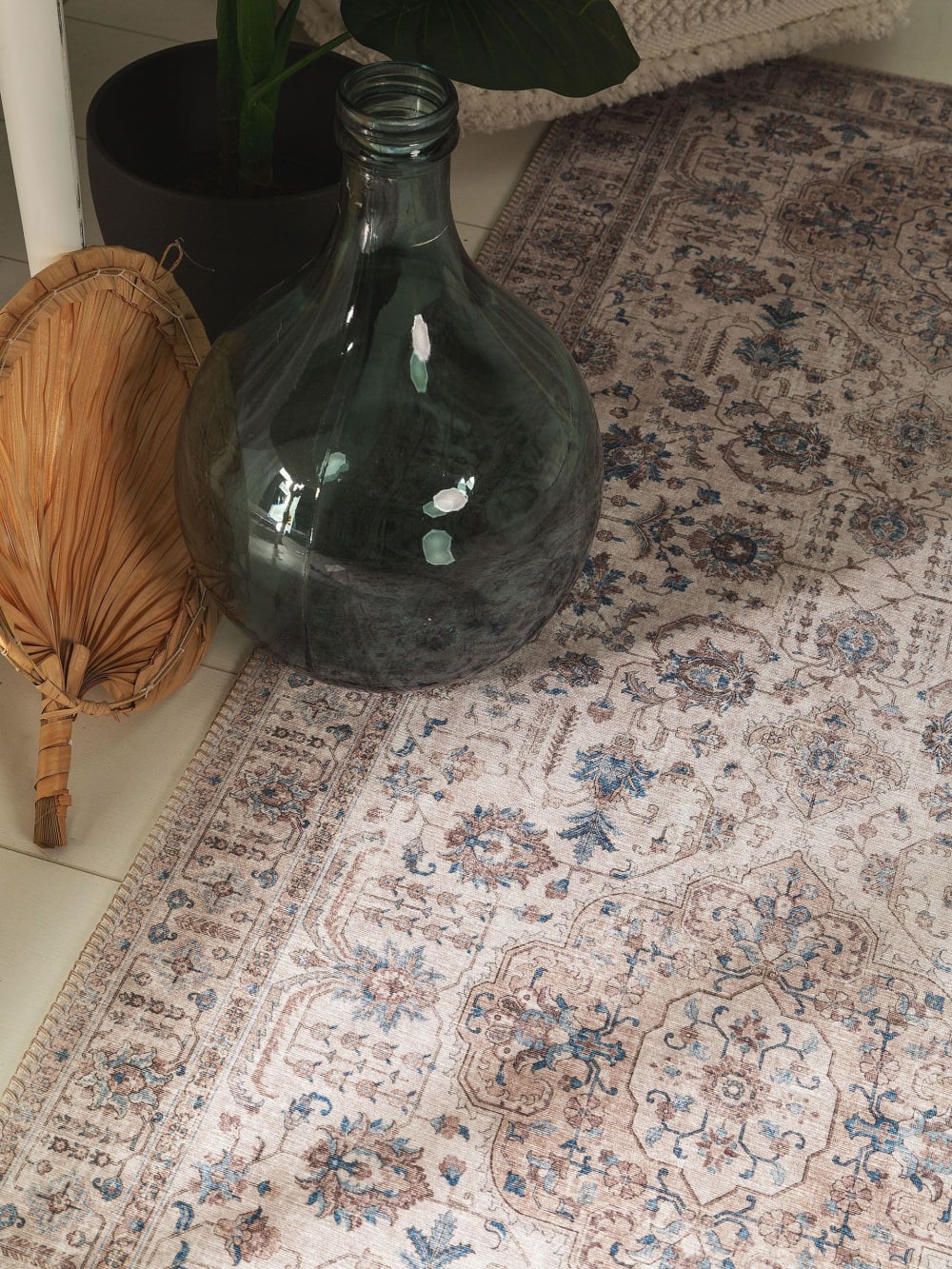 Tapis de couloir beige 80x240 — vue 4