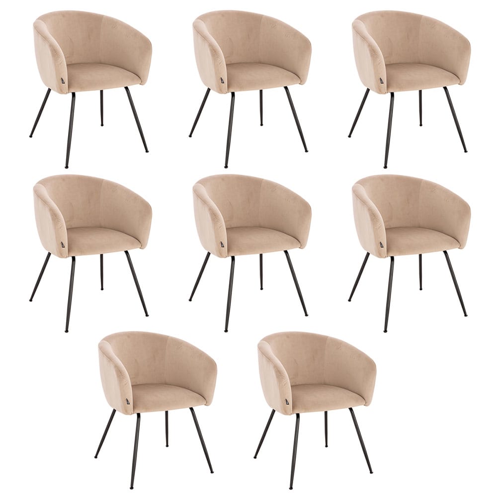 Chaise de salle à manger - beige
