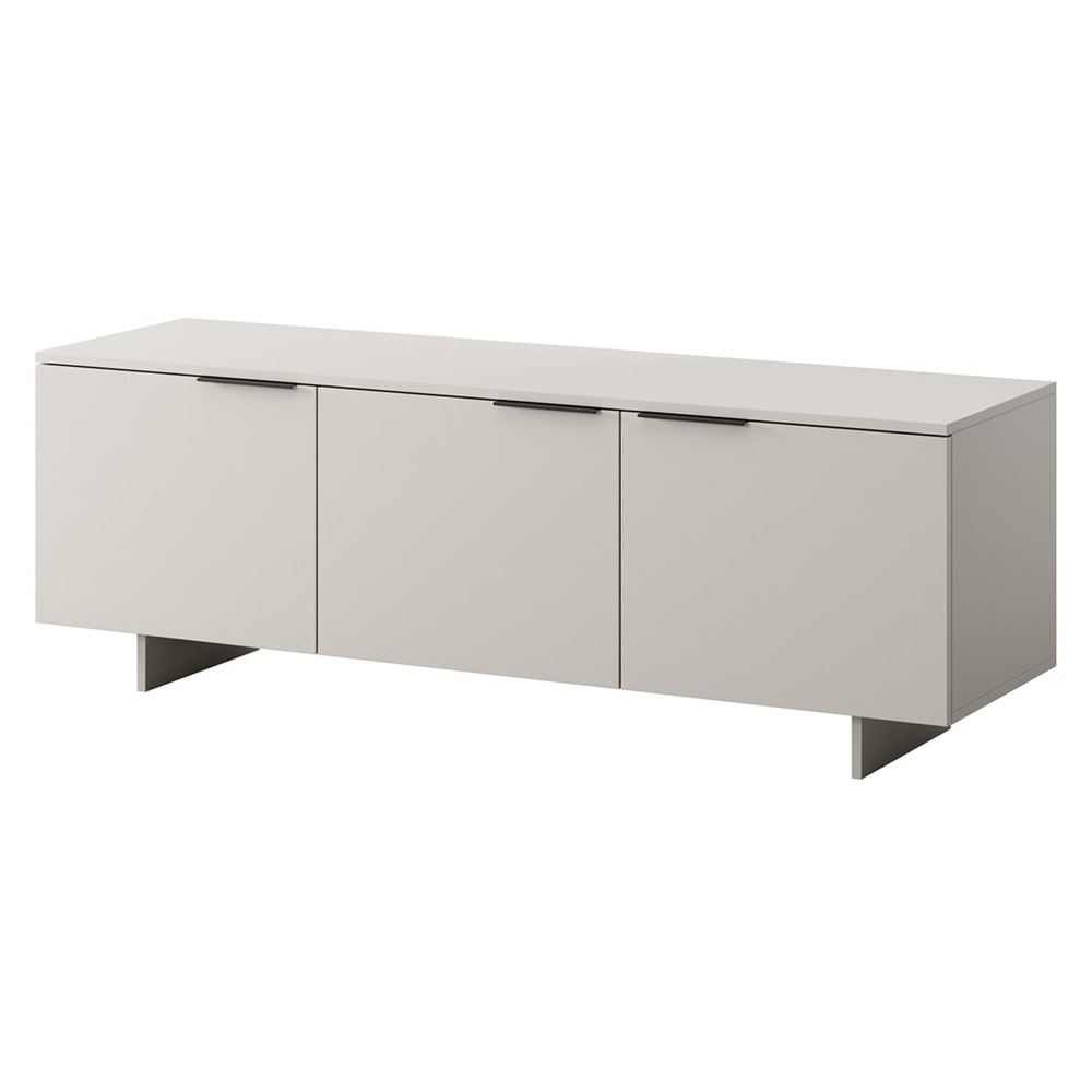 Meuble TV 3 portes 150cm beige