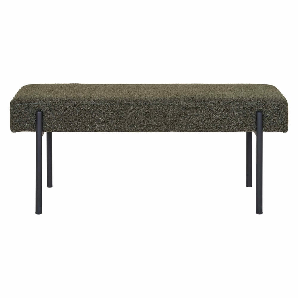 banc en tissu bouclette