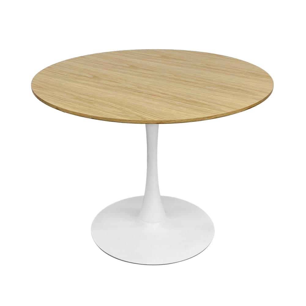 Table à manger ronde 4 personnes D100 cm bois