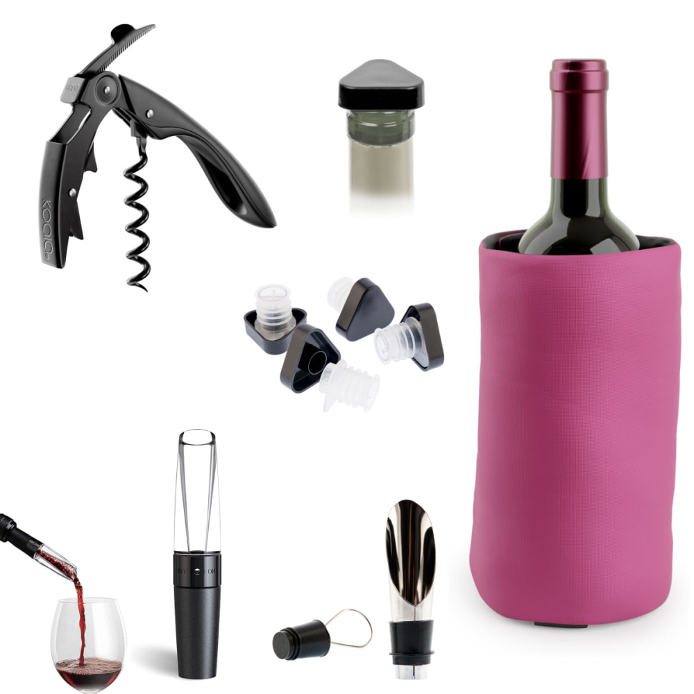 Set prestige 6 pièces pour dégustation des vins - bordeaux