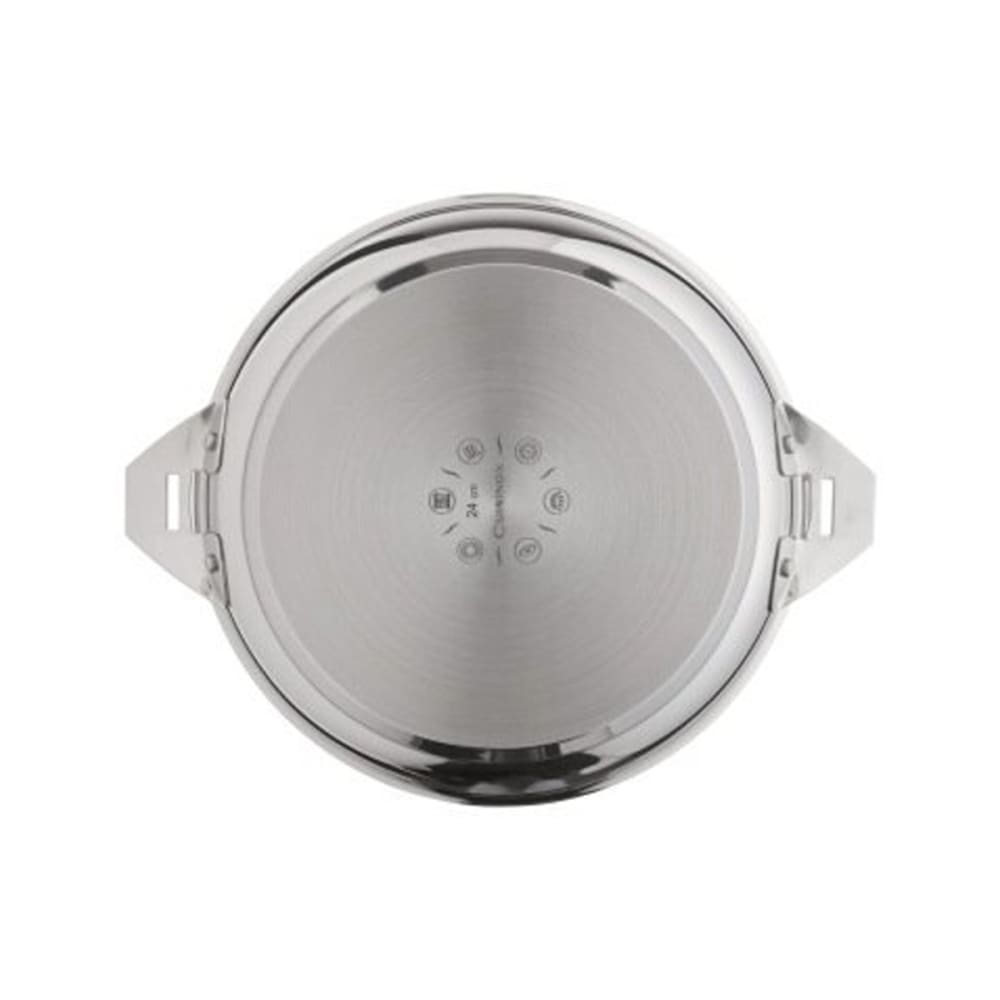 Cuisinox Pfanne 20 cm aus Edelstahl 18/10 Silber Edelstahl