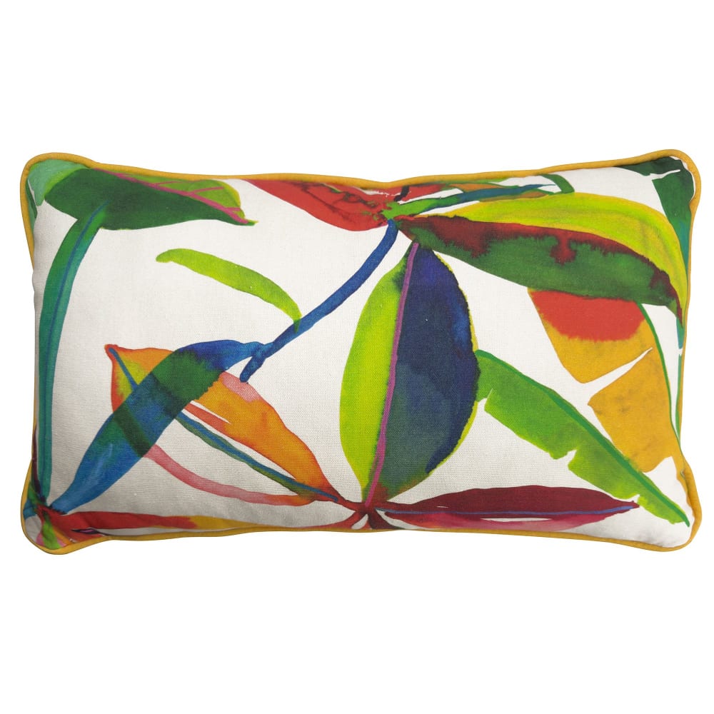 Coussin en coton multicolore 30x50cm