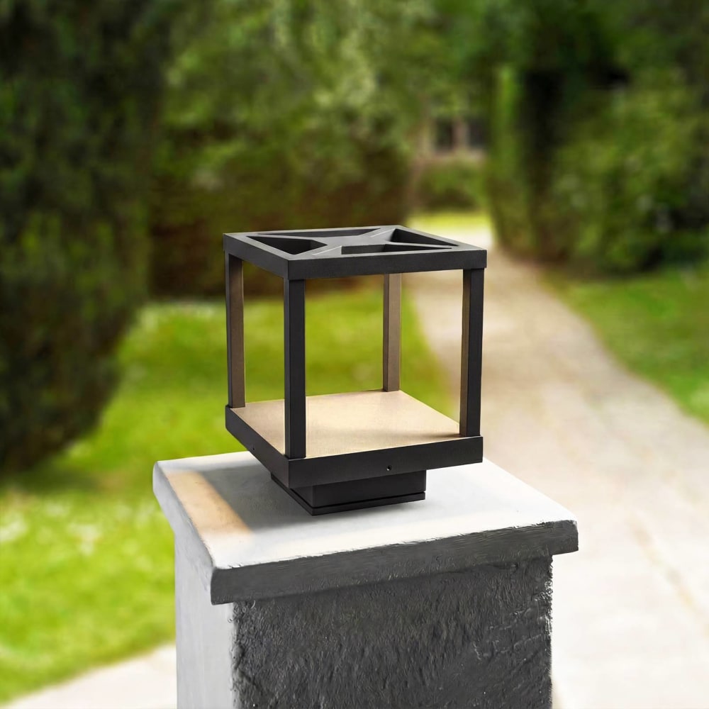 LED Außenleuchte aus Aluminium, schwarz - Maisons Du Monde