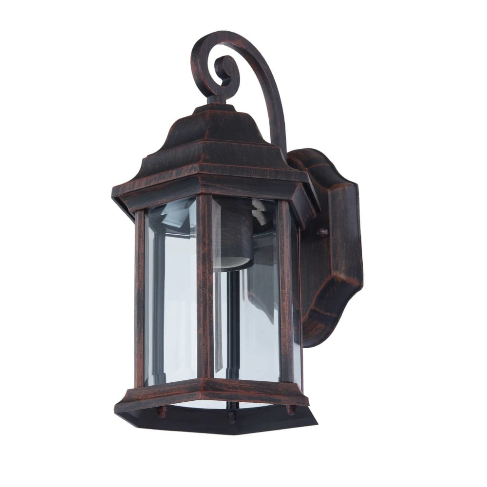 Applique extérieure en aluminium marron