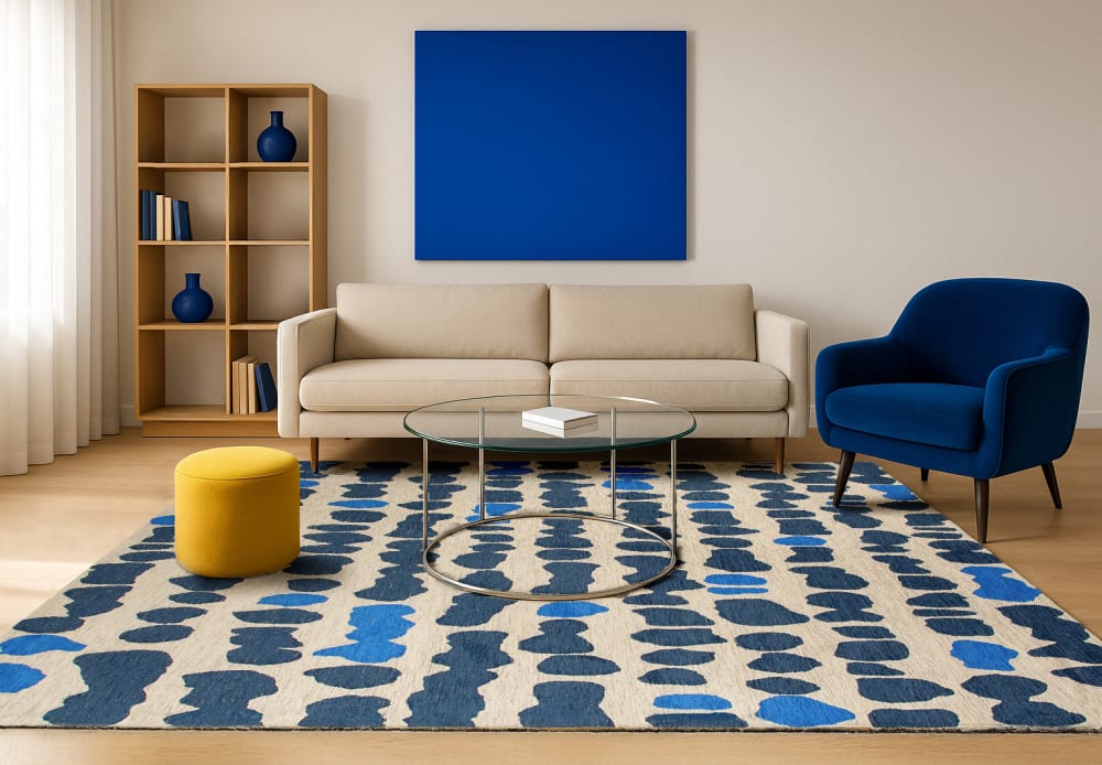 Tapis salon et chambre - plat