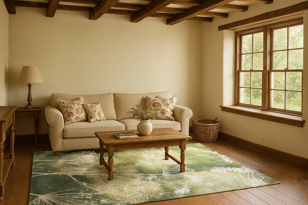 Tapis salon et chambre - plat