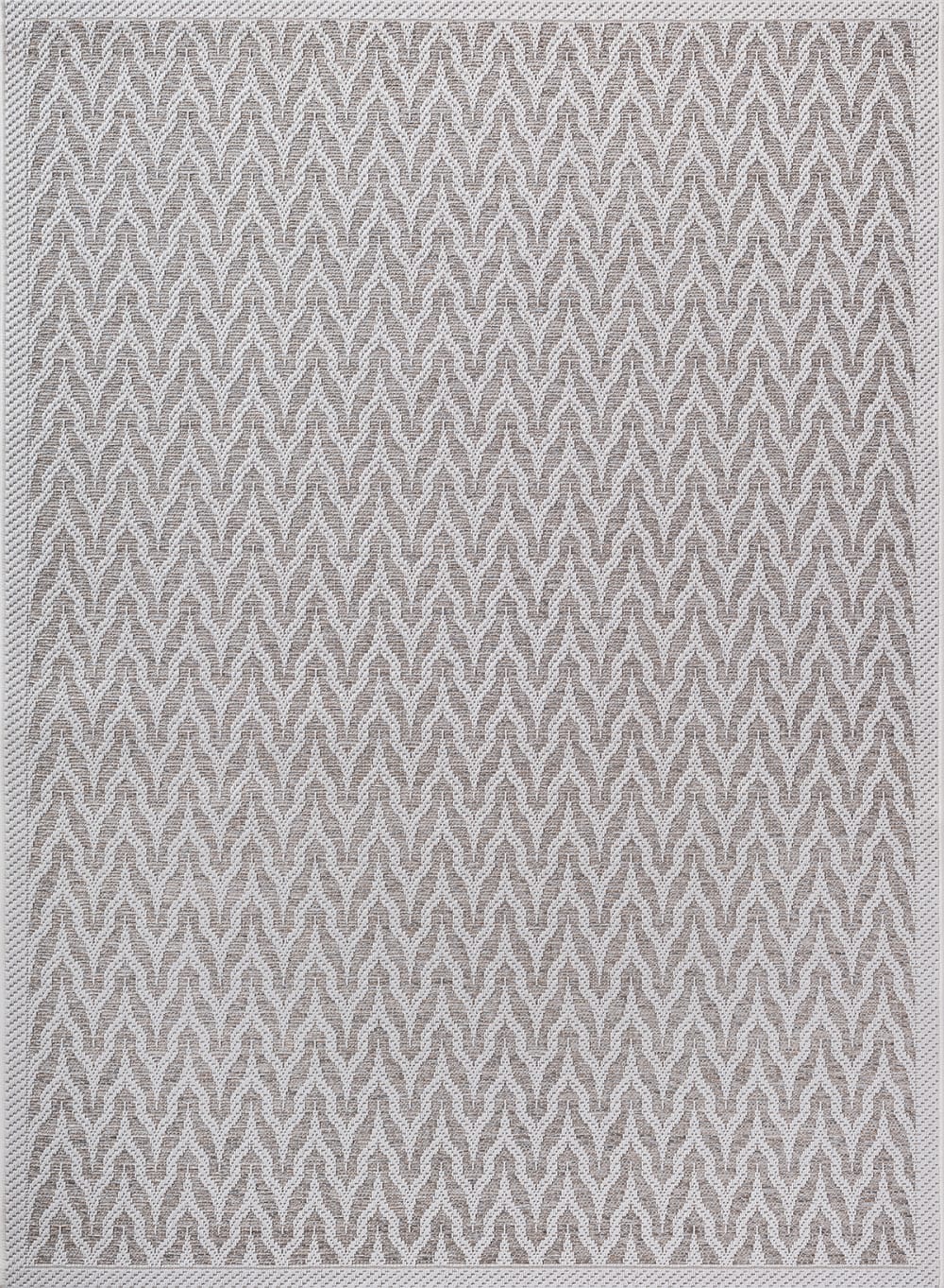 Tapis extérieur boho terrasse salon, Creme Beige, 120 x 160 cm