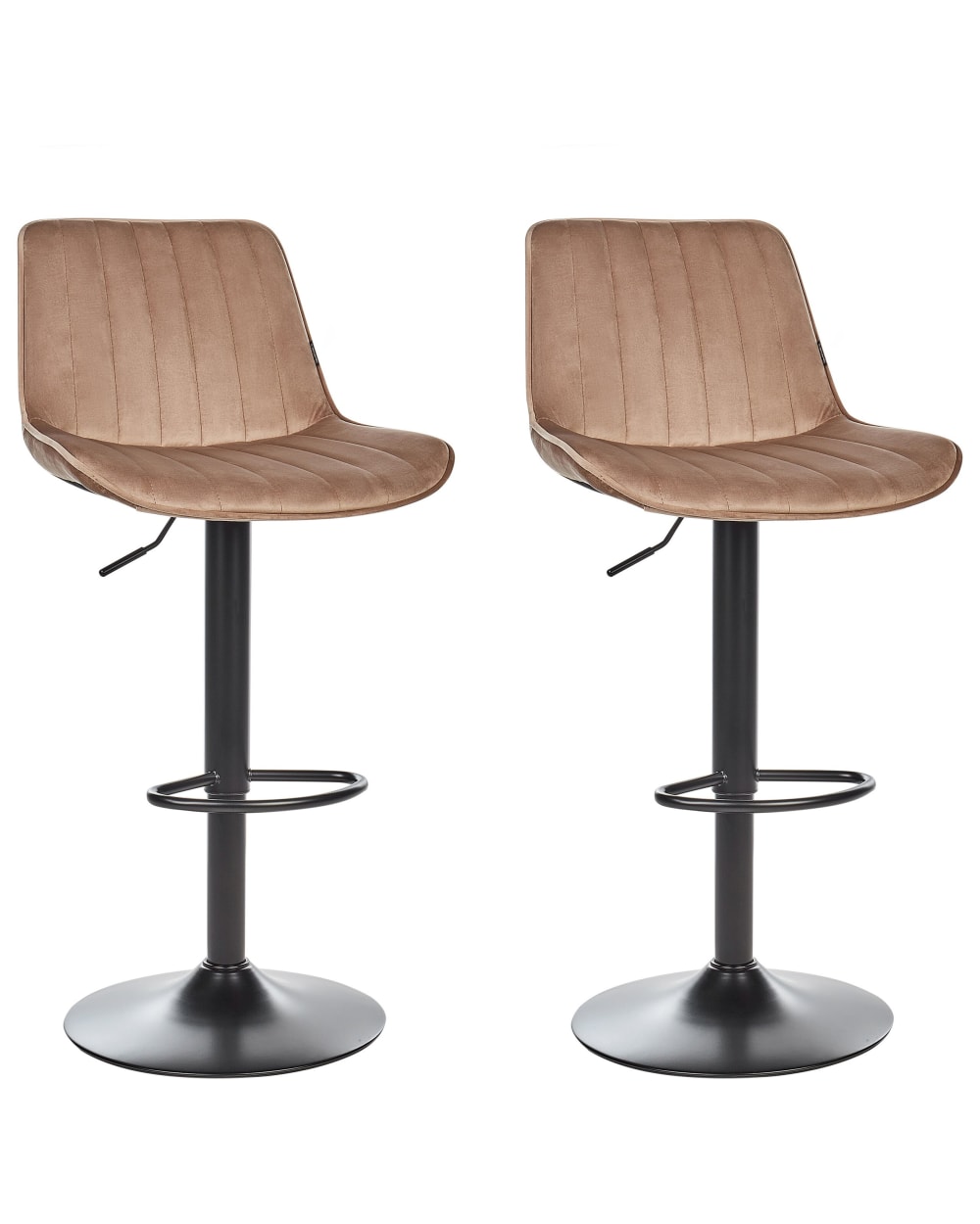 lot 2 chaises bar - clair