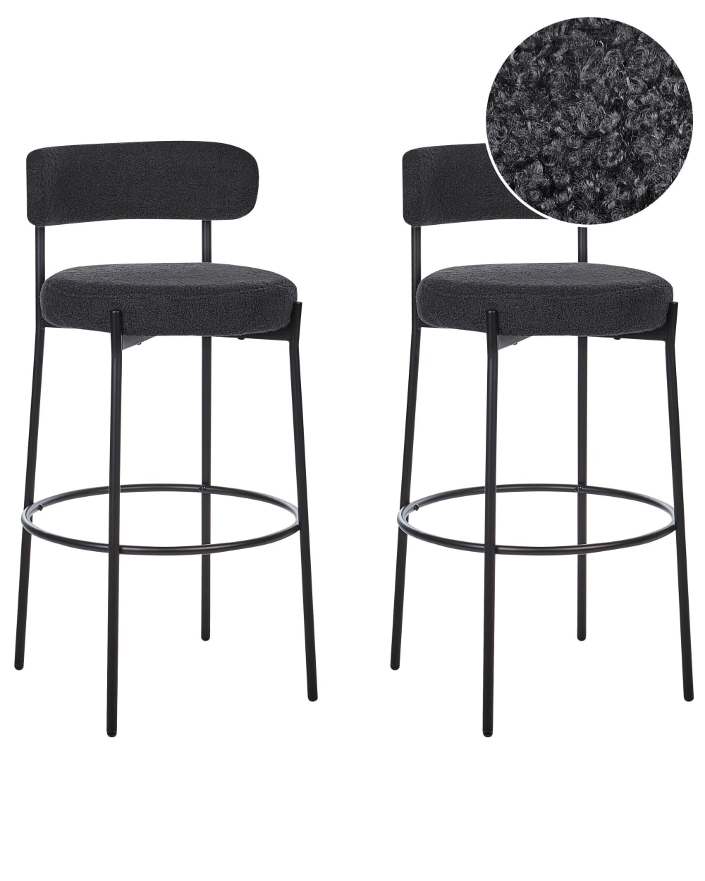 Lot 2 chaises bar