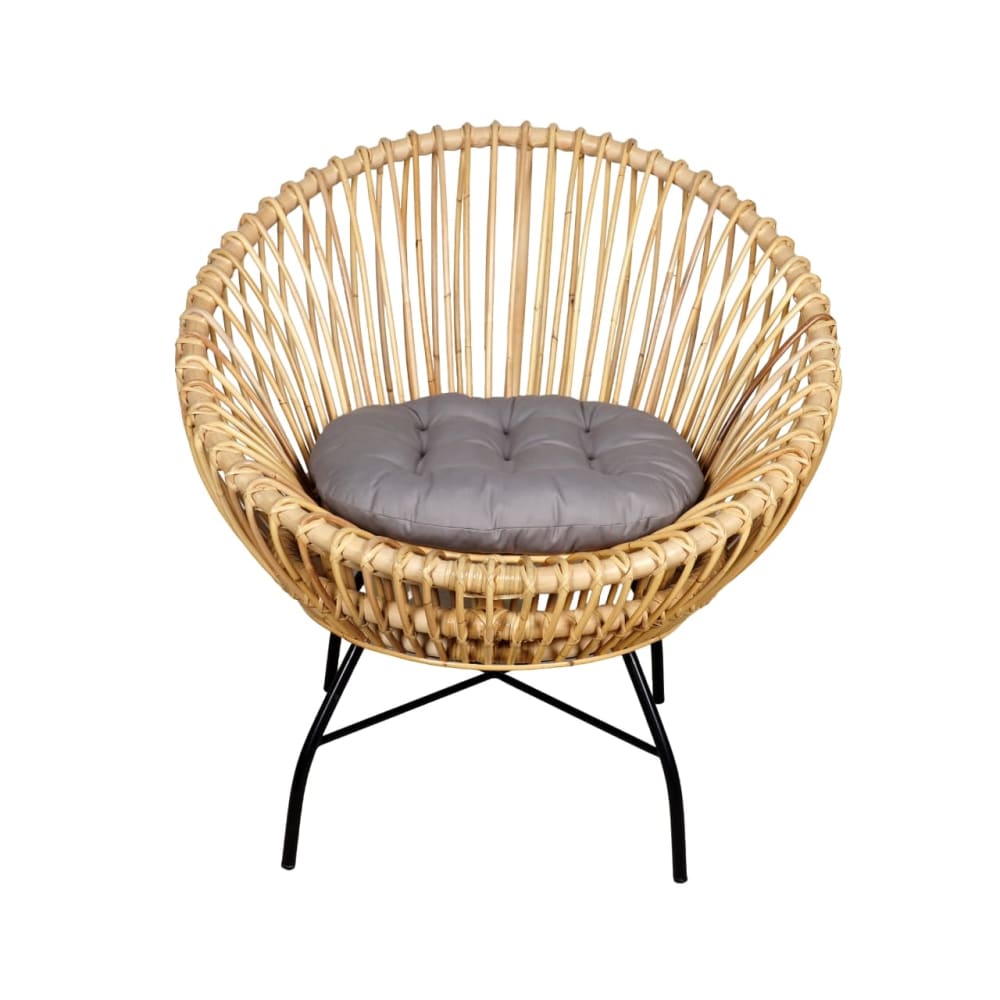 fauteuil en rotin jardin