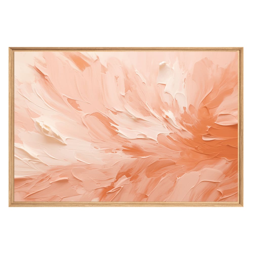 Tableau mural encadré art texturé 65x97