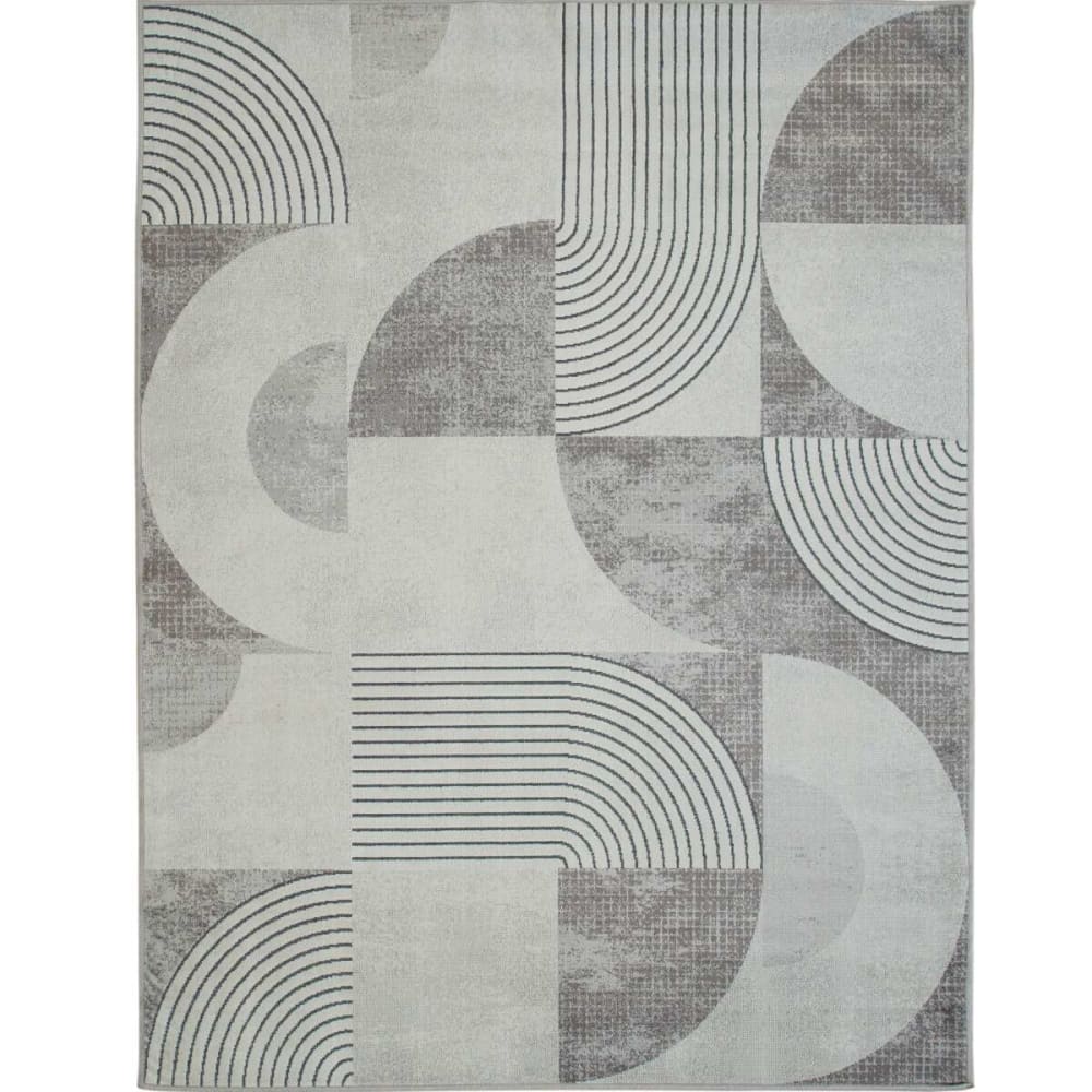 Tapis moderne à motifs - graphiques