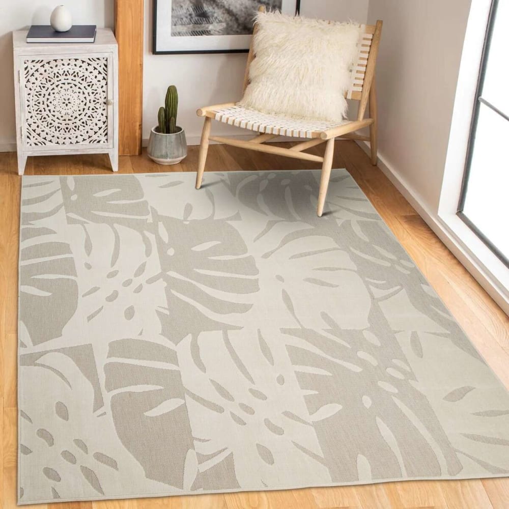 Tapis scandinave moderne doux écru 190x290 — vue 3