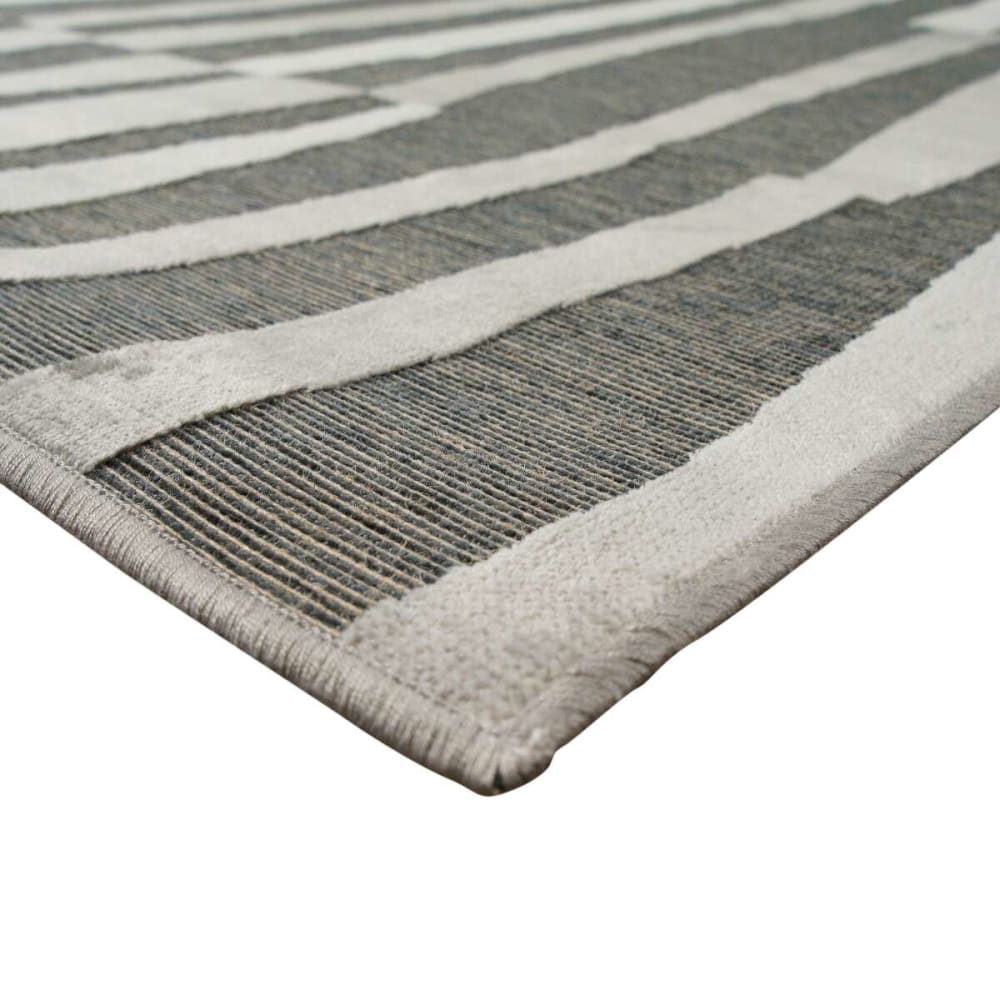 Tapis à relief moderne gris 160x230 — vue 4