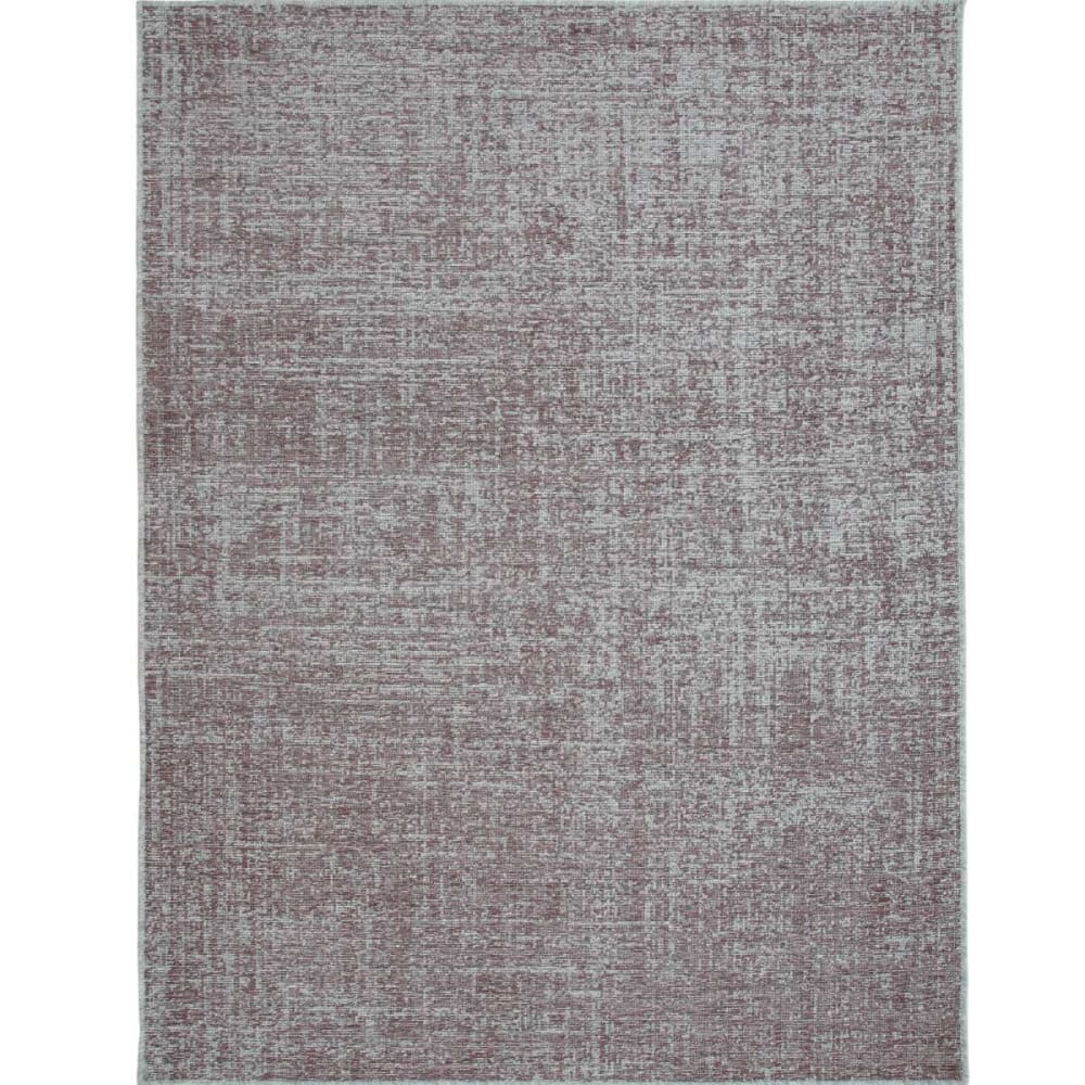 Tapis en laine terracotta