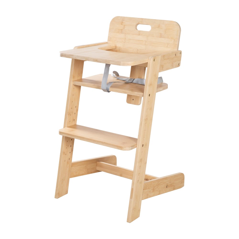 Chaise haute évolutive en bambou FSC® naturel