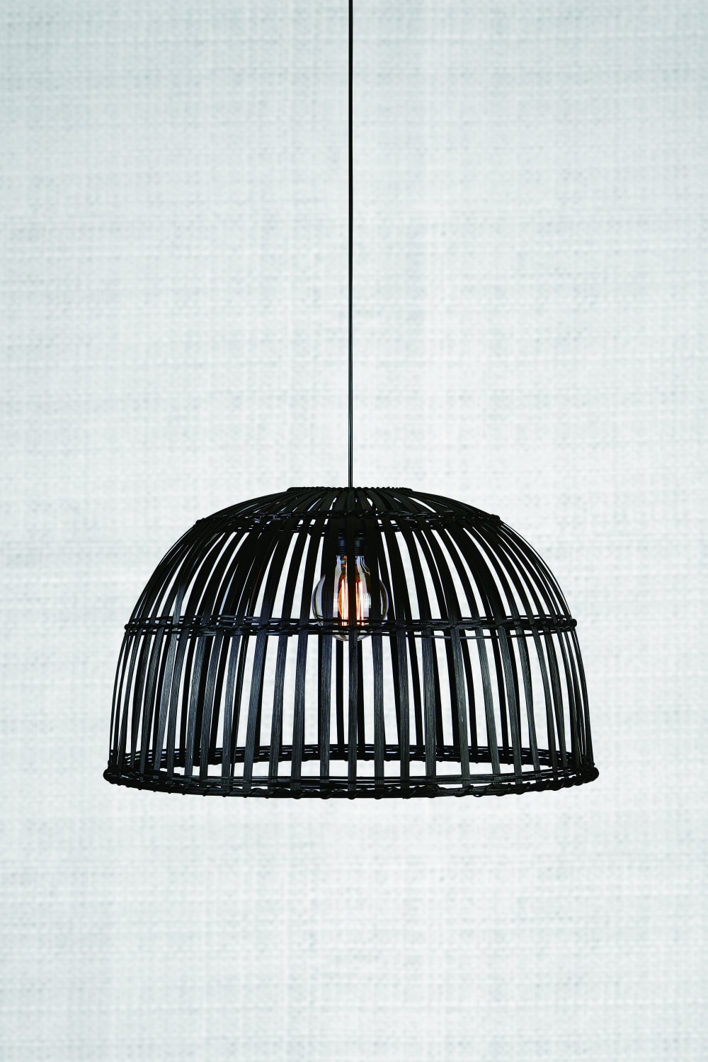 Suspension 1xE27 noir - Maisons du Monde