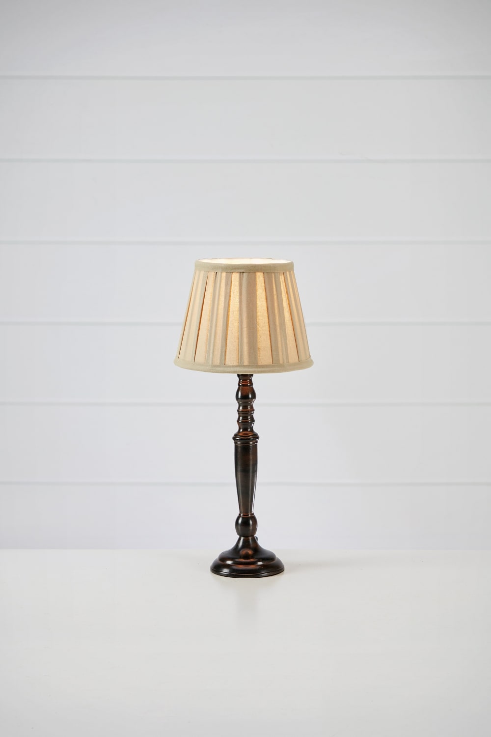 Lampe de table E27 beige et marron - Maisons du Monde