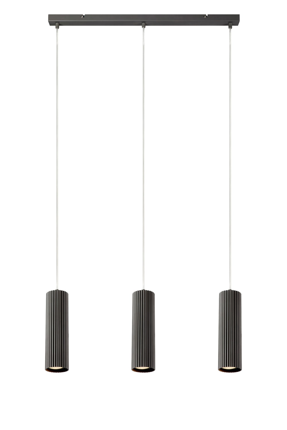 Suspension 3xGU10 gris foncé