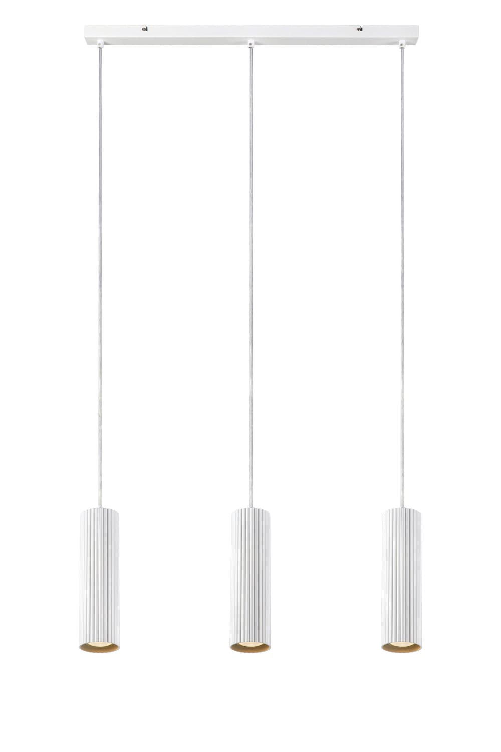 suspension 3xGU10 blanc