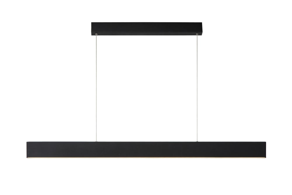 Suspension métal noir 119 cm