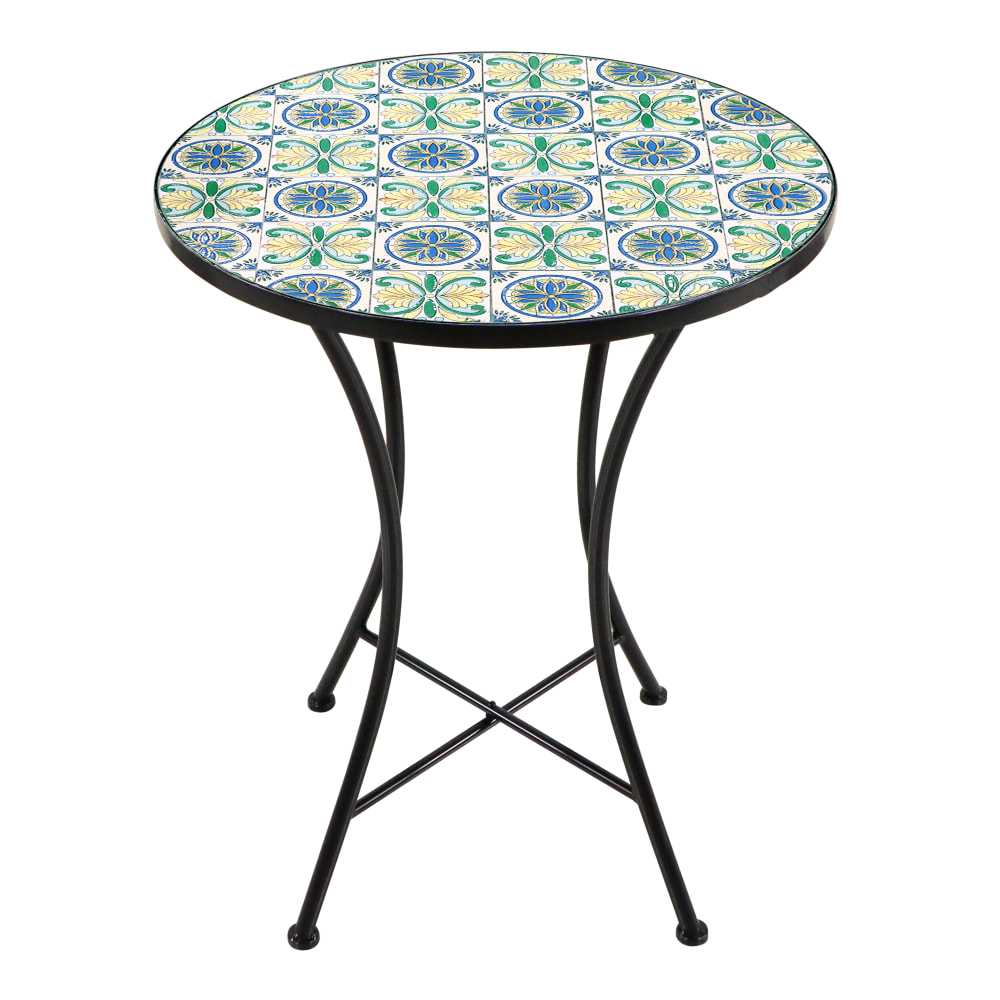 Table de bistrot mosaïque