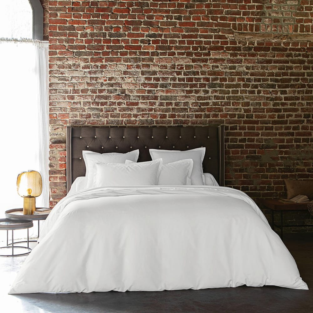 Housse de couette coton colombe 280x240 cm