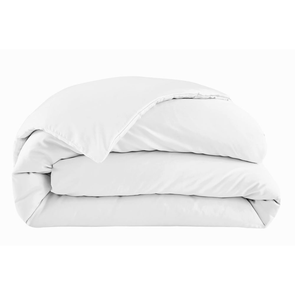 Housse de couette satin colombe 280x240 cm — vue 4