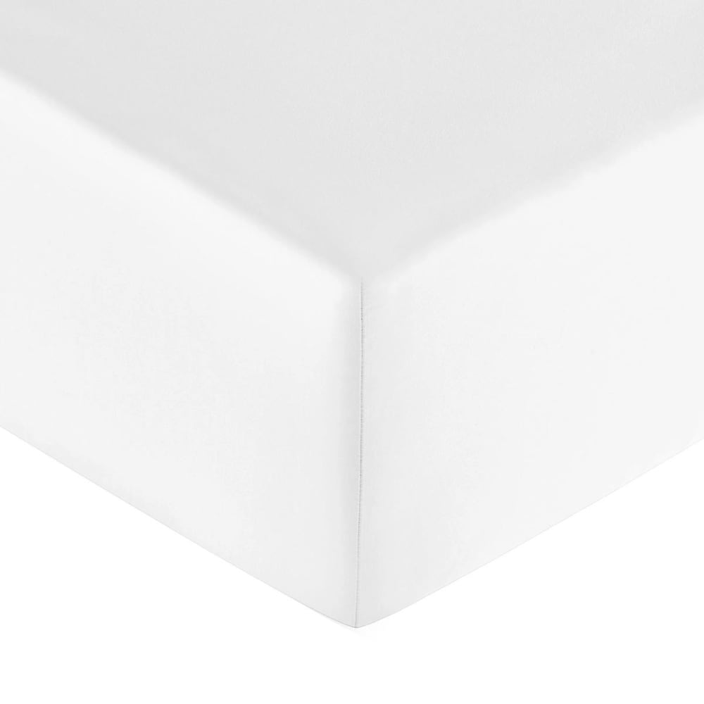 Drap housse coton colombe 140x190 cm - Maisons du Monde